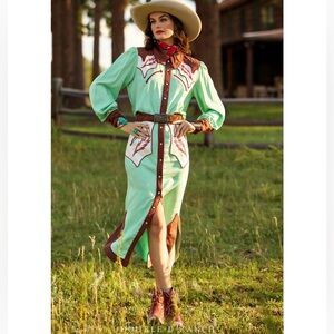 Double D Ranch Fabulous Wilding Heart Skirt Size 6